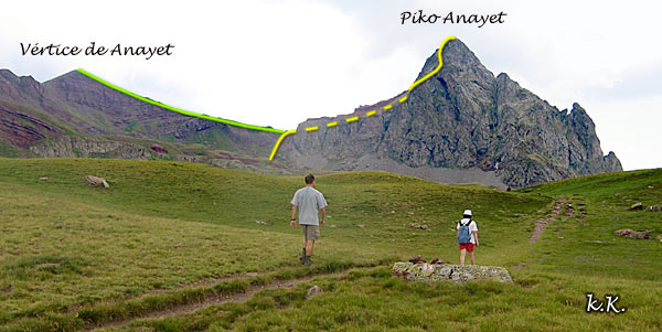 ruta al Pico Anayet y Vrtice de Anayet, lagos de Anayet