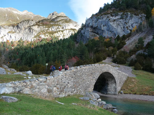 Puente de piedra de Bujaruelo