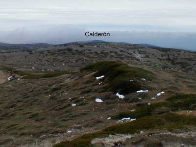 Javalambre, Caldern (Alto de las Barracas)