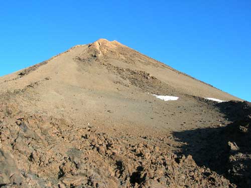 Final de la ascensin al Teide
