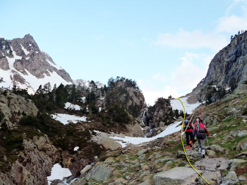 ascensin al Pico Perdiguero: subida a la loma
