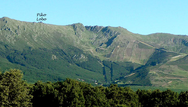 Pico Lobo, Estacin de esqu de la Pinilla