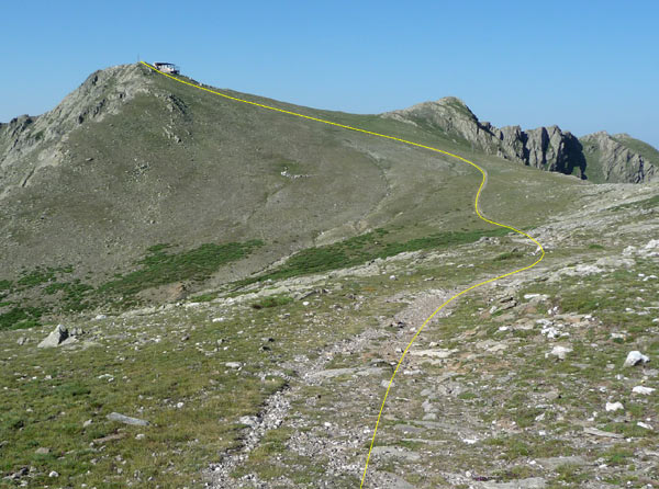 Ruta del Pico del Lobo desde Las Peuelas