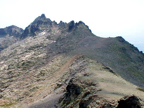 cresta del Pico Almanzor