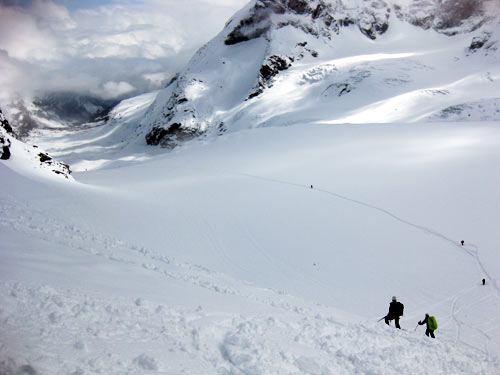 Travesía Chamonix-Zermatt en esquís