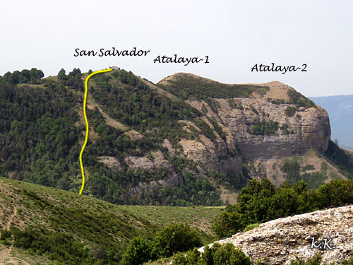 Camino del Pico San Salvador de San Juan de la Peña