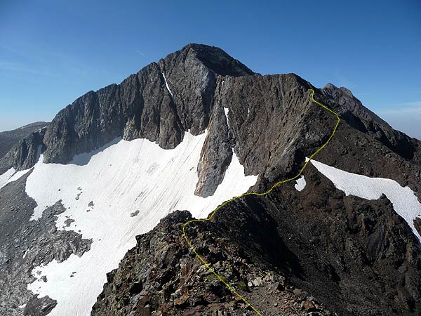 Posets (Llardana), Ascensión al Pico de los Gemelos Ravier