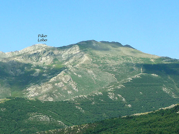 Pico Lobo, Portillo del Lobo Sur