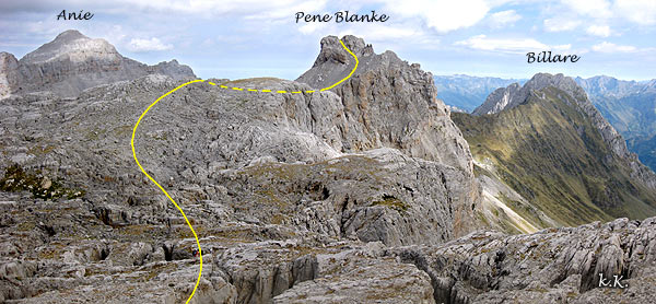 Ascenso al Peneblanque, Pico Anie y Le Billare