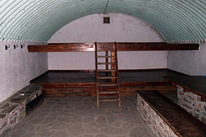 Refugio La Carihuela, interior