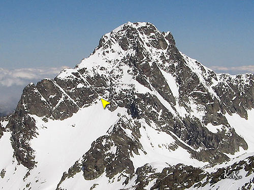 Pico Palas nevado (Pico de Pallás)