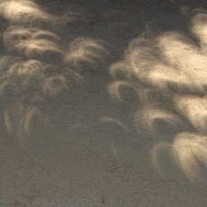 sombras eclipse solar parcial