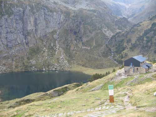 Lac et Refuge d'Espingo / Lago y Refugio de Espingo