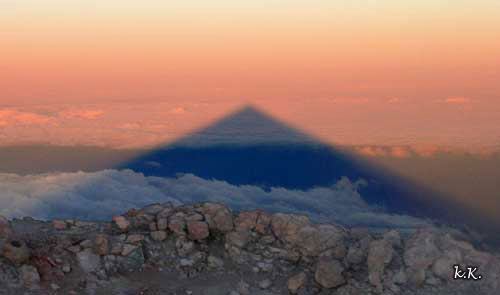 -Foto: sombra del Teide