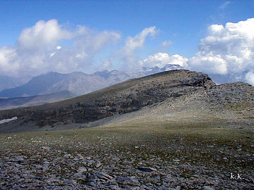 Pico Castanesa de camino al Vallibierna