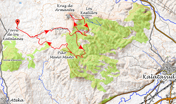 Sierra de Armantes y Pico Maño Maño