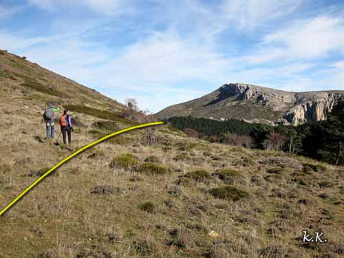 Camino de la Corona Alta a Purujosa