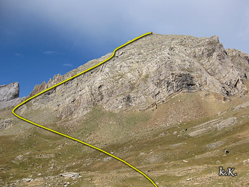 Ascensión a la Pala de Alcañiz (Pico Bucuesa)