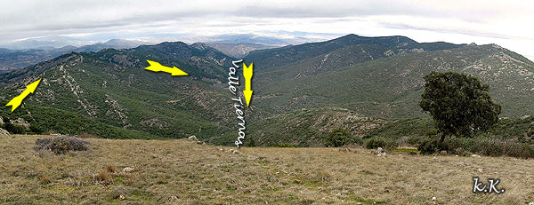 Valle de Tiernas (Sierra de Algairen)